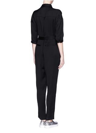 Back View - Click To Enlarge - WHISTLES - Shirt jumpsuit