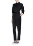 Figure View - Click To Enlarge - WHISTLES - Shirt jumpsuit