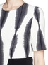 Detail View - Click To Enlarge - WHISTLES - 'Sekka' overlay stripe dress