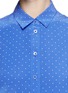 Detail View - Click To Enlarge - EQUIPMENT - 'Leema' polka dot silk shirt