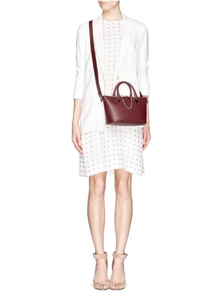 Figure View - Click To Enlarge - CHLOÉ - 'Baylee' mini leather tote