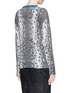 Back View - Click To Enlarge - EQUIPMENT - 'Sloane' cobra print cashmere sweater