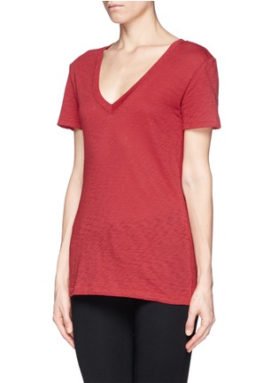 Front View - Click To Enlarge - RAG & BONE - 'The Classic' V-neck T-shirt