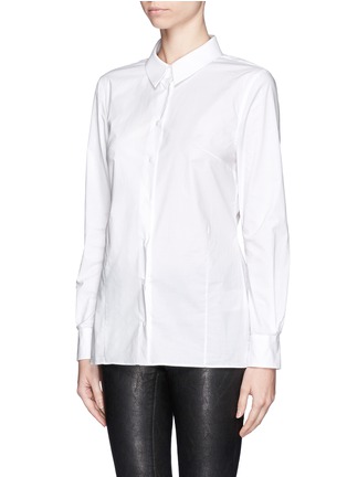 Front View - Click To Enlarge - ACNE STUDIOS - 'Low Stretch' poplin shirt