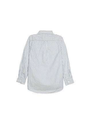 Figure View - Click To Enlarge - ALEX MILL - Stripe basketweave kids shirt