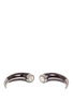 Detail View - Click To Enlarge - GIVENCHY - Double shark magnetic single earring