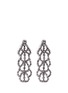 Main View - Click To Enlarge - KENNETH JAY LANE - Glass crystal lace drop earrings