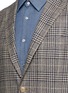 Detail View - Click To Enlarge - BOGLIOLI - K-Jacket' Glen plaid soft blazer