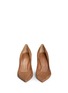 Front View - Click To Enlarge - FABIO RUSCONI - 'Nataly' suede pumps