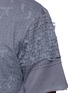 Detail View - Click To Enlarge - BY WALID - Lace panel T-shirt