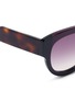 Detail View - Click To Enlarge - MARNI - Tortoiseshell effect temple colourblock acetate sunglasses