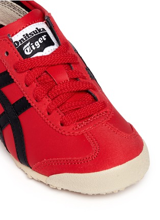 Detail View - Click To Enlarge - ONITSUKA TIGER - 'Mexico 66' leather kids sneakers