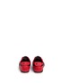 Back View - Click To Enlarge - ONITSUKA TIGER - 'Mexico 66' leather kids sneakers