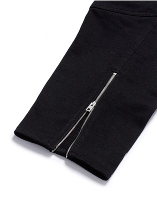 Detail View - Click To Enlarge - RAG & BONE - 'Moto' zip cuff seamed knee pant