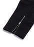 Detail View - Click To Enlarge - RAG & BONE - 'Moto' zip cuff seamed knee pant