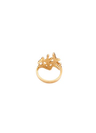  - TASAKI - 'Coral' ruby 18k gold ring