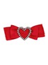 Main View - Click To Enlarge - LANVIN - 'Courtney' convertible heart brooch ribbon necklace set