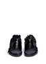 Front View - Click To Enlarge - MARNI - 'Fussbett' ruffle patent leather sandals