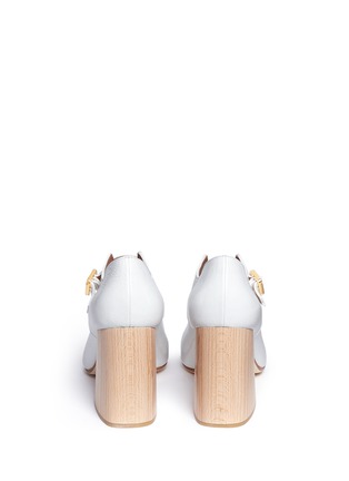 Back View - Click To Enlarge - MARNI - Varnished leather Mary Jane pumps