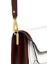 Detail View - Click To Enlarge - MARNI - 'Mini Trunk' colourblock leather flap bag