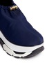 Detail View - Click To Enlarge - MARNI - Tech fabric patent platform sneakers