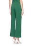 Back View - Click To Enlarge - 72722 - 'She's Come Undone' button kick flare crepe pants
