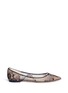 Main View - Click To Enlarge - JIMMY CHOO - 'Alina' floral lace skimmer flats