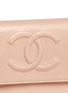 Detail View - Click To Enlarge - VINTAGE CHANEL - Caviar leather wallet on chain