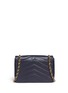 Back View - Click To Enlarge - VINTAGE CHANEL - Jumbo chevron quilted caviar leather flap bag