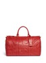 Main View - Click To Enlarge - VINTAGE CHANEL - Large caviar leather Boston duffle bag