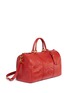 Figure View - Click To Enlarge - VINTAGE CHANEL - Large caviar leather Boston duffle bag