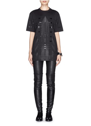 Figure View - Click To Enlarge - GIVENCHY - Bow arrow print T-shirt