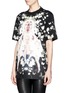 Front View - Click To Enlarge - GIVENCHY - Madonna baby's breath floral print T-shirt