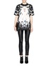 Figure View - Click To Enlarge - GIVENCHY - Madonna baby's breath floral print T-shirt