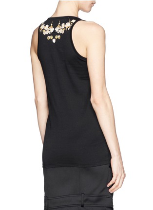 Back View - Click To Enlarge - GIVENCHY - Baby's breath floral print tank top