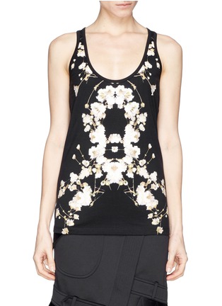 Main View - Click To Enlarge - GIVENCHY - Baby's breath floral print tank top