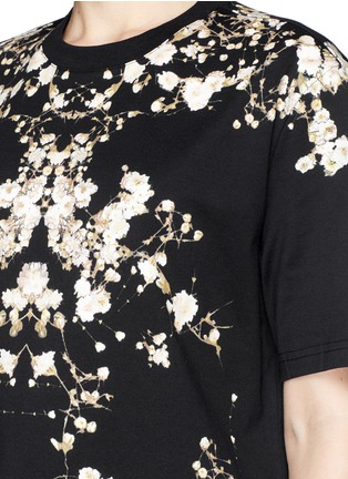 Detail View - Click To Enlarge - GIVENCHY - Baby's breath floral print T-shirt