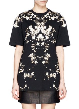 Main View - Click To Enlarge - GIVENCHY - Baby's breath floral print T-shirt