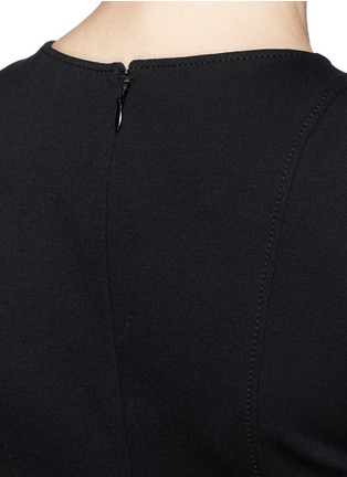 Detail View - Click To Enlarge - ARMANI COLLEZIONI - Stretch milano knit dress