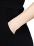 Detail View - Click To Enlarge - ELIZABETH AND JAMES - 'Kiko' sash tie crepe jumpsuit