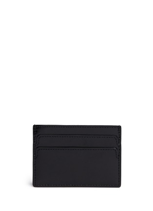 Figure View - Click To Enlarge - ALEXANDER MCQUEEN - Skull leather triple tier card case