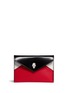 Main View - Click To Enlarge - ALEXANDER MCQUEEN - Skull leather envelope card holder
