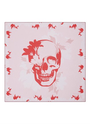 Main View - Click To Enlarge - ALEXANDER MCQUEEN - Floral bloom silk chiffon scarf