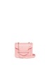 Main View - Click To Enlarge - ALEXANDER MCQUEEN - 'Heroine' mini chain leather crossbody bag
