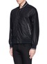 Front View - Click To Enlarge - RAG & BONE - 'Tracker' cotton twill bomber jacket