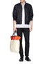Figure View - Click To Enlarge - RAG & BONE - 'Tracker' cotton twill bomber jacket