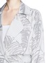 Detail View - Click To Enlarge - WHISTLES - 'Valparaiso' bamboo print duster coat