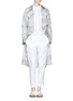 Figure View - Click To Enlarge - WHISTLES - 'Valparaiso' bamboo print duster coat