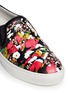 Detail View - Click To Enlarge - ASH - 'Lennon' floral print leather skater slip-ons