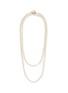 Main View - Click To Enlarge - MIRIAM HASKELL - Caged filigree Baroque pearl long necklace